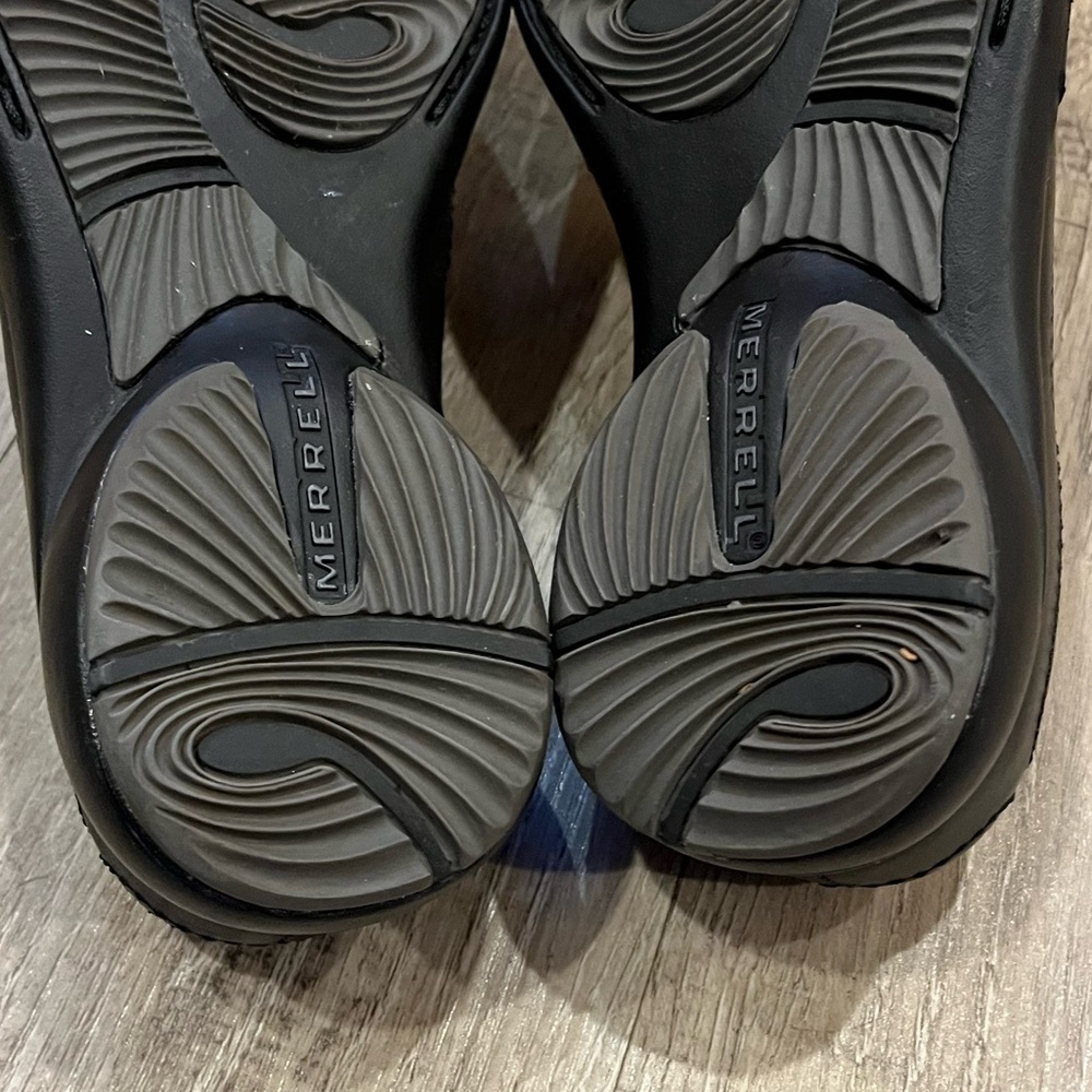 Merrell women’s black mules 6 like new - Picture 10 of 15